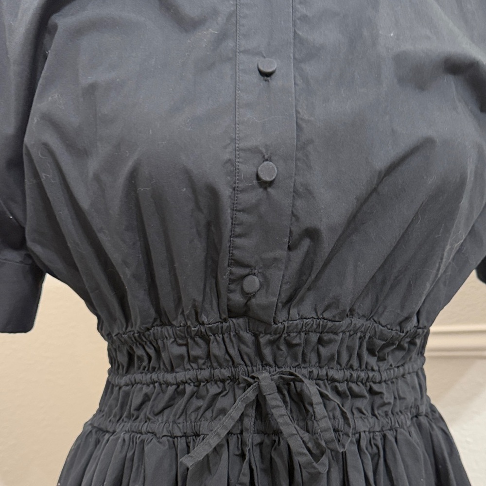 J. Crew Elena Shirt dress Shirred-Waist Midi Dress✨2 - Picture 3 of 11